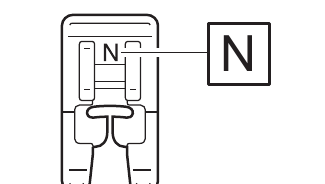 Pé monograma “N”